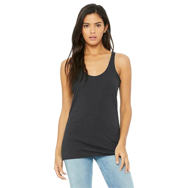 Womens Triblend Racerback Tank. 3.8 ounce. 50% polyester/25% combed and ring... from ASI 89380 Staton Corporate and Casual / Staton®