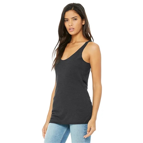 Womens Triblend Racerback Tank. 3.8 ounce. 50% polyester/25% combed and ring... from ASI 89380 Staton Corporate and Casual / Staton®