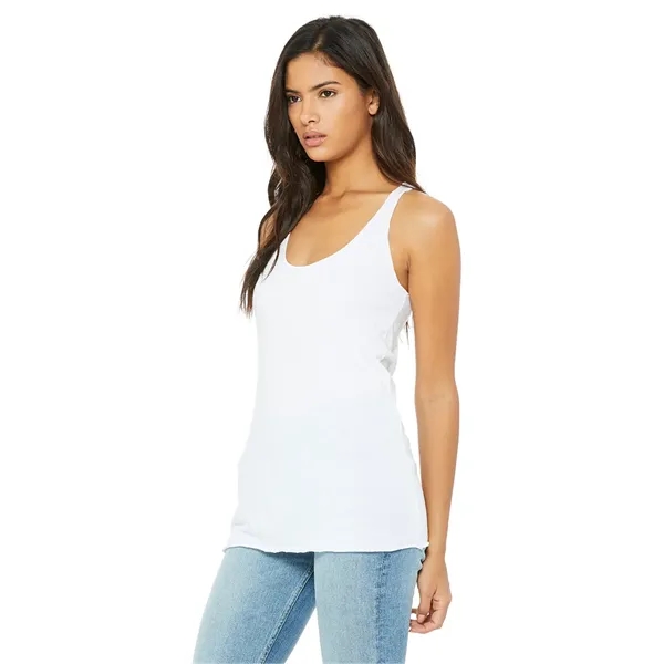 Womens Triblend Racerback Tank. 3.8 ounce. 50% polyester/25% combed and ring... from ASI 89380 Staton Corporate and Casual / Staton®