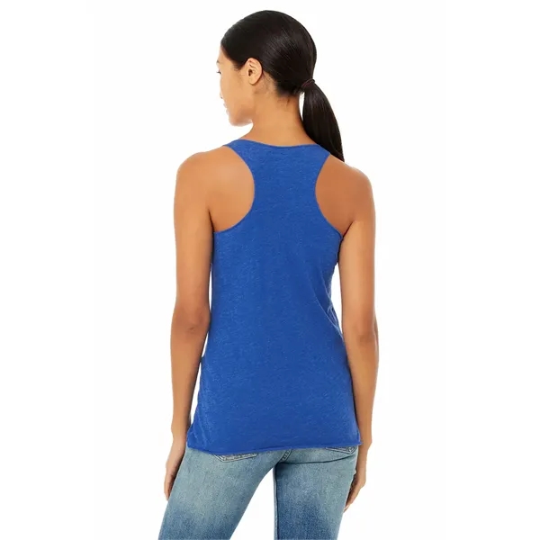 Womens Triblend Racerback Tank. 3.8 ounce. 50% polyester/25% combed and ring... from ASI 89380 Staton Corporate and Casual / Staton®
