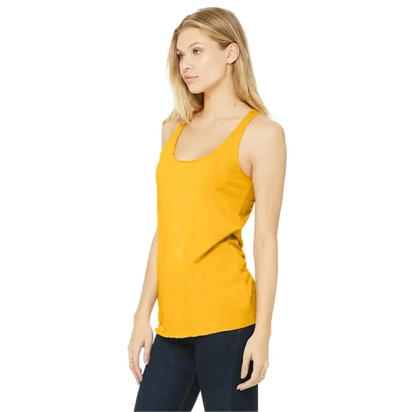 Womens Triblend Racerback Tank. 3.8 ounce. 50% polyester/25% combed and ring... from ASI 89380 Staton Corporate and Casual / Staton®