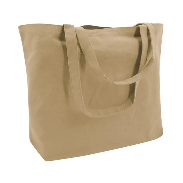 Liberty Bags® Seaside Cotton Pigment Dyed Large Tote. Premium 12 ounce... from ASI 89380 Staton Corporate and Casual / Staton®
