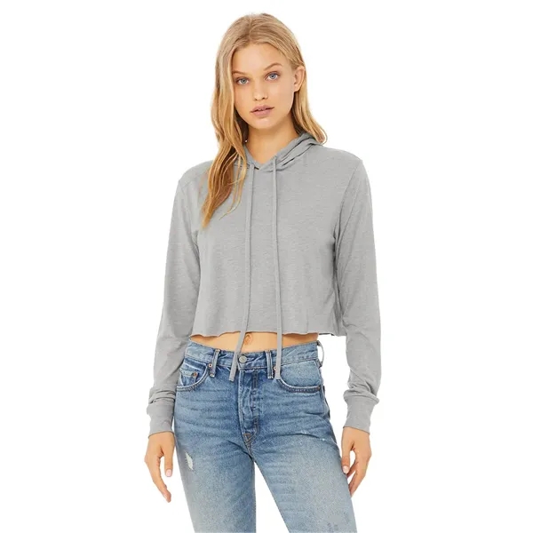 Women's triblend cropped long sleeve hoodie. 3.8 ounce.... from ASI 89380 Staton Corporate and Casual / Staton®