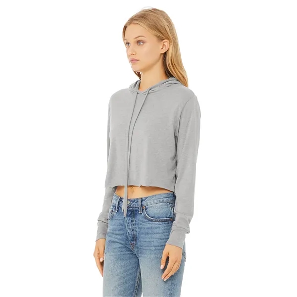Women's triblend cropped long sleeve hoodie. 3.8 ounce.... from ASI 89380 Staton Corporate and Casual / Staton®