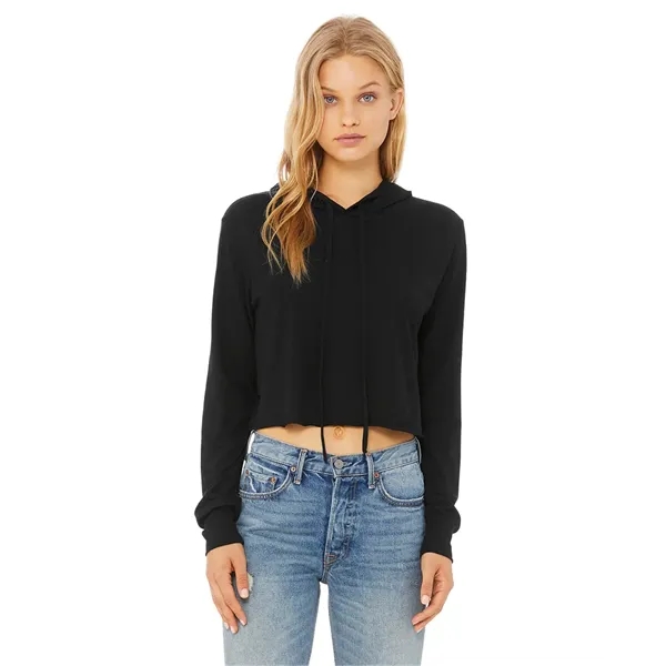 Women's triblend cropped long sleeve hoodie. 3.8 ounce.... from ASI 89380 Staton Corporate and Casual / Staton®