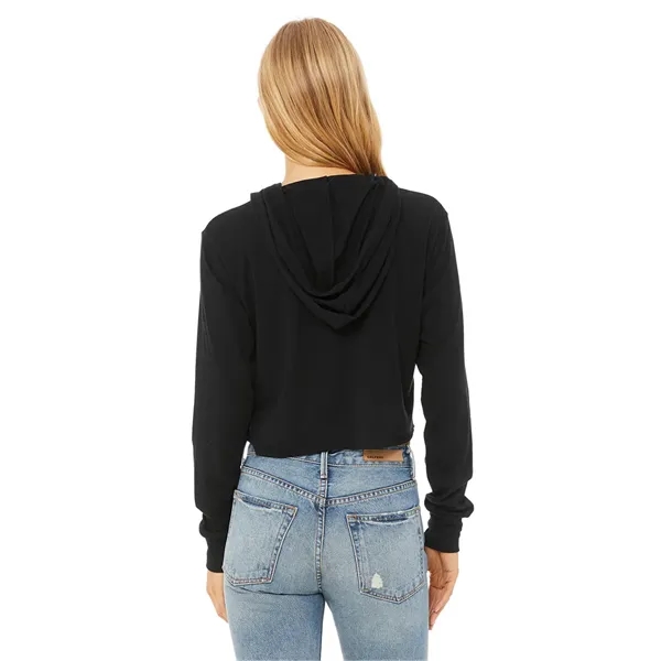 Women's triblend cropped long sleeve hoodie. 3.8 ounce.... from ASI 89380 Staton Corporate and Casual / Staton®