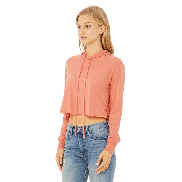 Women's triblend cropped long sleeve hoodie. 3.8 ounce.... from ASI 89380 Staton Corporate and Casual / Staton®