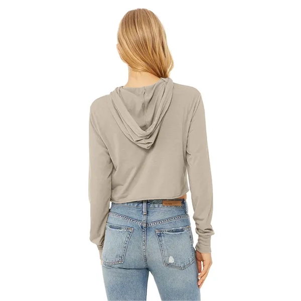 Women's triblend cropped long sleeve hoodie. 3.8 ounce.... from ASI 89380 Staton Corporate and Casual / Staton®
