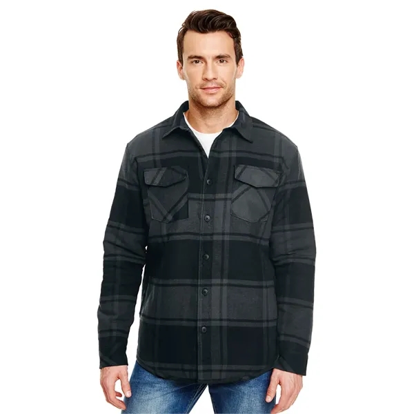 Men's Quilted Flannel Jacket. 4.1 ounce. 55% cotton/45% polyester flannel shell.... from ASI 89380 Staton Corporate and Casual