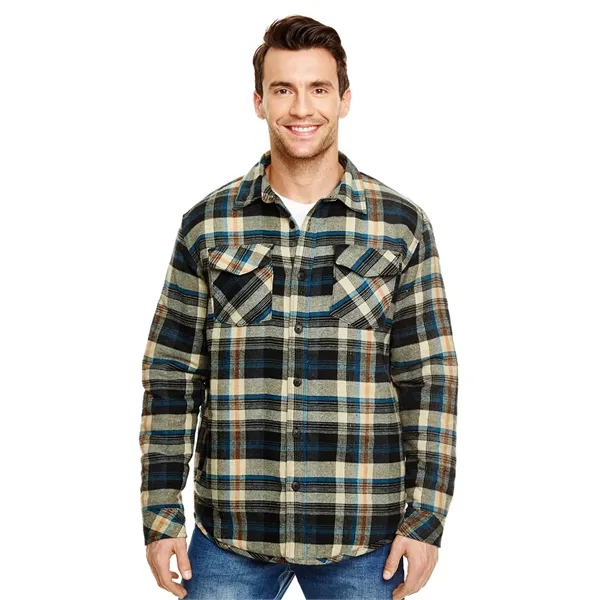 Men's Quilted Flannel Jacket. 4.1 ounce. 55% cotton/45% polyester flannel shell.... from ASI 89380 Staton Corporate and Casual