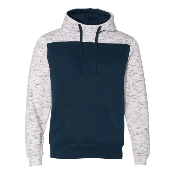 Melange Color Block Hood... from ASI 89380 Staton Corporate and Casual