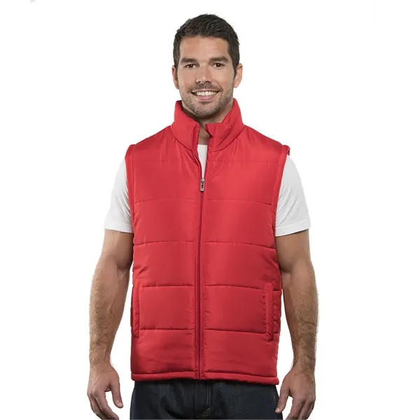 Puffer Vest. 4 ounce. 100% polyester. Heavy fill insulation.... from ASI 89380 Staton Corporate and Casual