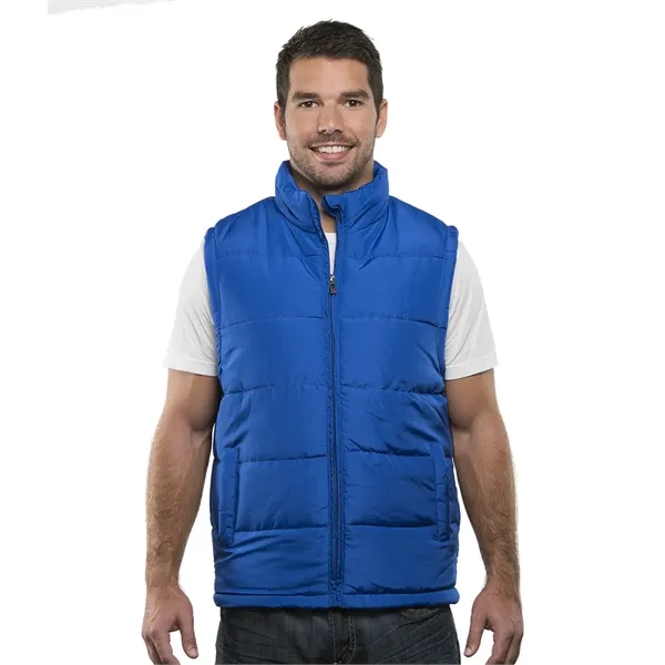 Puffer Vest. 4 ounce. 100% polyester. Heavy fill insulation.... from ASI 89380 Staton Corporate and Casual