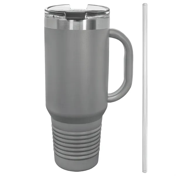 Polar Camel insulated stainless steel 40 ounce travel mug for hot... from ASI 74601 Calico