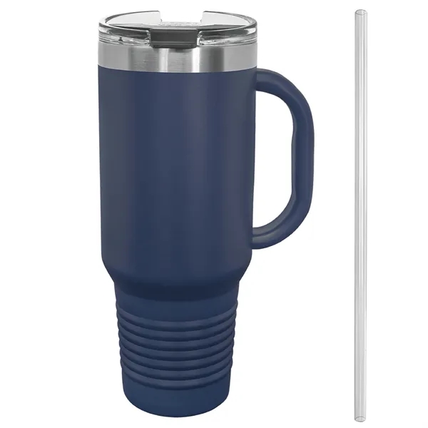 Polar Camel insulated stainless steel 40 ounce travel mug for hot... from ASI 74601 Calico