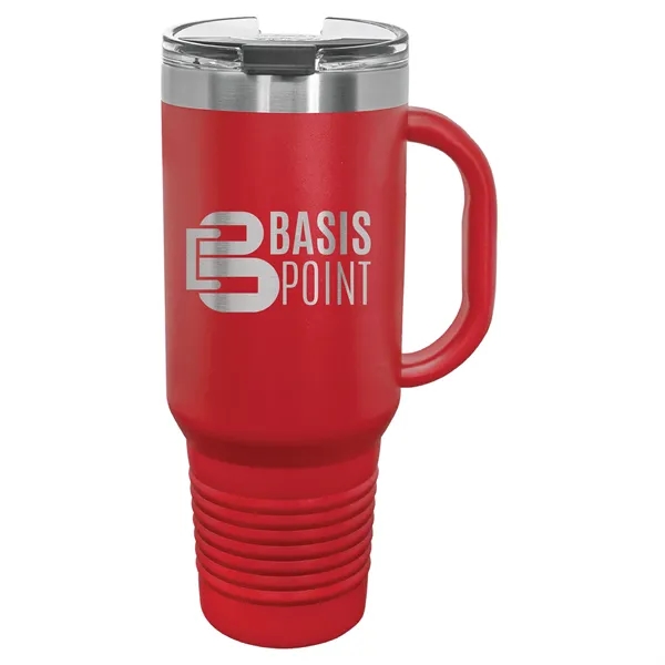 Polar Camel insulated stainless steel 40 ounce travel mug for hot... from ASI 74601 Calico