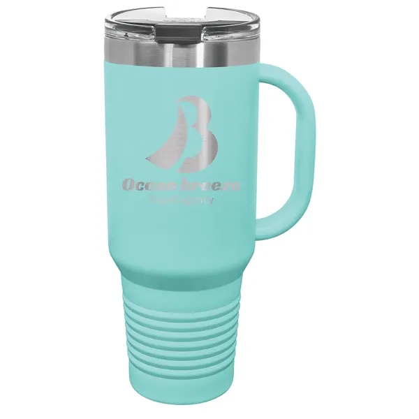 Polar Camel insulated stainless steel 40 ounce travel mug for hot... from ASI 74601 Calico
