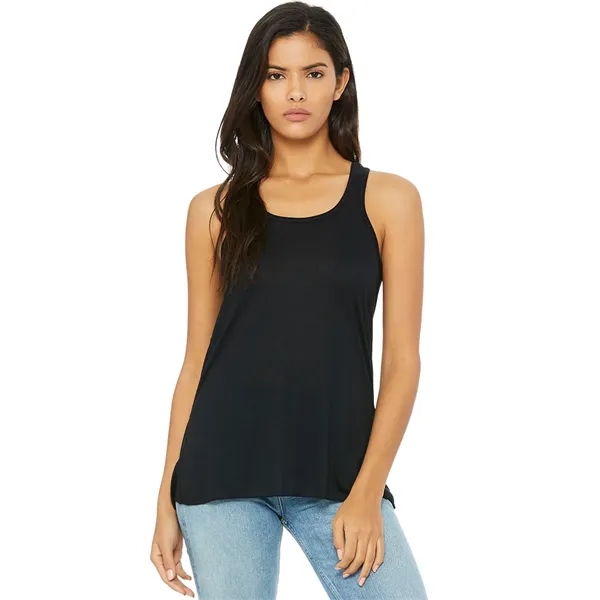 Womens Flowy Racerback Tank. 3.7 ounce. 65% polyester/35% viscose.... from ASI 89380 Staton Corporate and Casual / Staton®