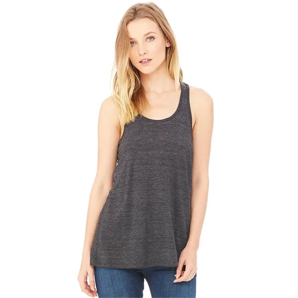 Womens Flowy Racerback Tank. 3.7 ounce. 65% polyester/35% viscose.... from ASI 89380 Staton Corporate and Casual / Staton®