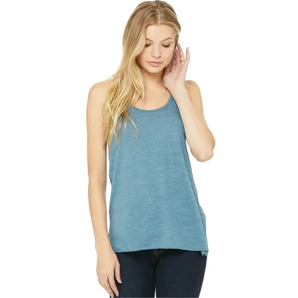 Womens Flowy Racerback Tank. 3.7 ounce. 65% polyester/35% viscose.... from ASI 89380 Staton Corporate and Casual / Staton®