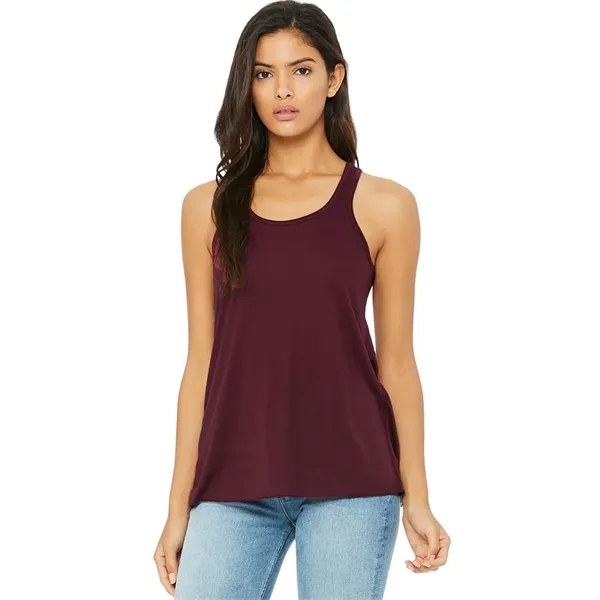 Womens Flowy Racerback Tank. 3.7 ounce. 65% polyester/35% viscose.... from ASI 89380 Staton Corporate and Casual / Staton®