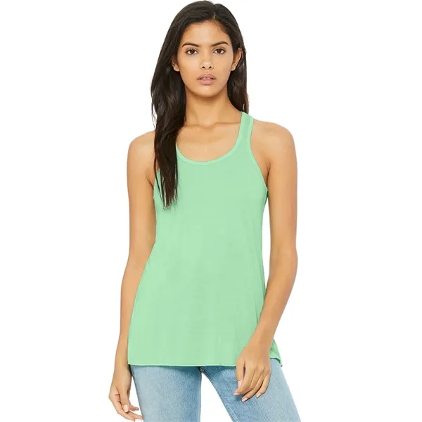 Womens Flowy Racerback Tank. 3.7 ounce. 65% polyester/35% viscose.... from ASI 89380 Staton Corporate and Casual / Staton®