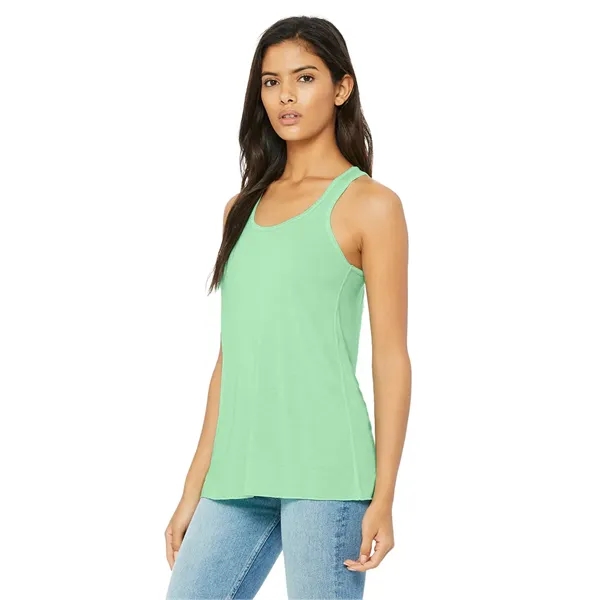 Womens Flowy Racerback Tank. 3.7 ounce. 65% polyester/35% viscose.... from ASI 89380 Staton Corporate and Casual / Staton®