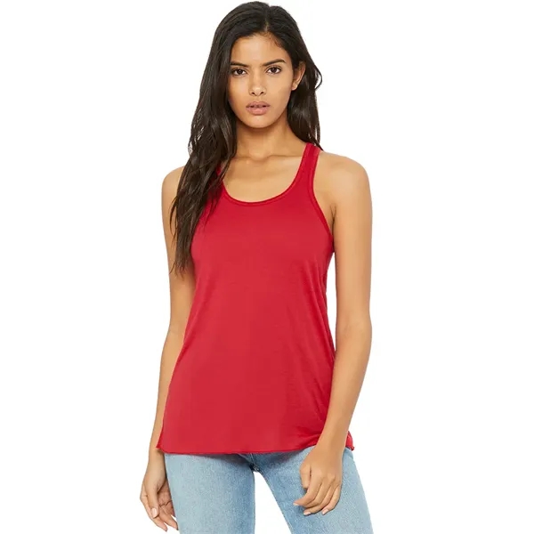 Womens Flowy Racerback Tank. 3.7 ounce. 65% polyester/35% viscose.... from ASI 89380 Staton Corporate and Casual / Staton®