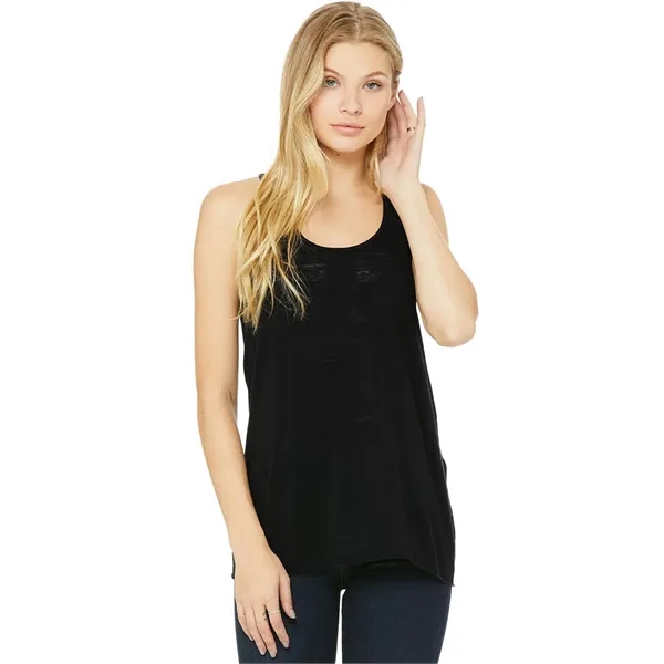Womens Flowy Racerback Tank. 3.7 ounce. 65% polyester/35% viscose.... from ASI 89380 Staton Corporate and Casual / Staton®
