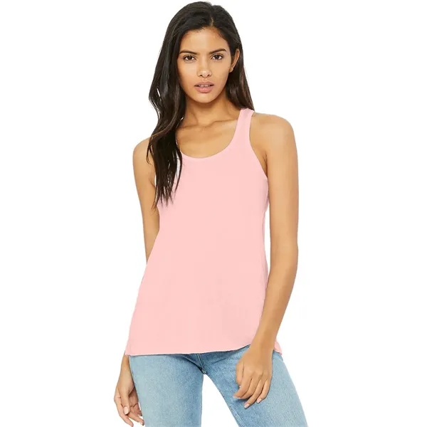 Womens Flowy Racerback Tank. 3.7 ounce. 65% polyester/35% viscose.... from ASI 89380 Staton Corporate and Casual / Staton®