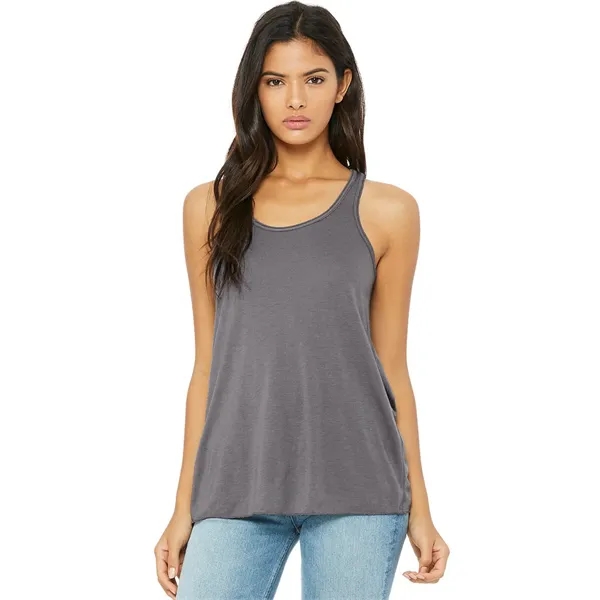 Womens Flowy Racerback Tank. 3.7 ounce. 65% polyester/35% viscose.... from ASI 89380 Staton Corporate and Casual / Staton®