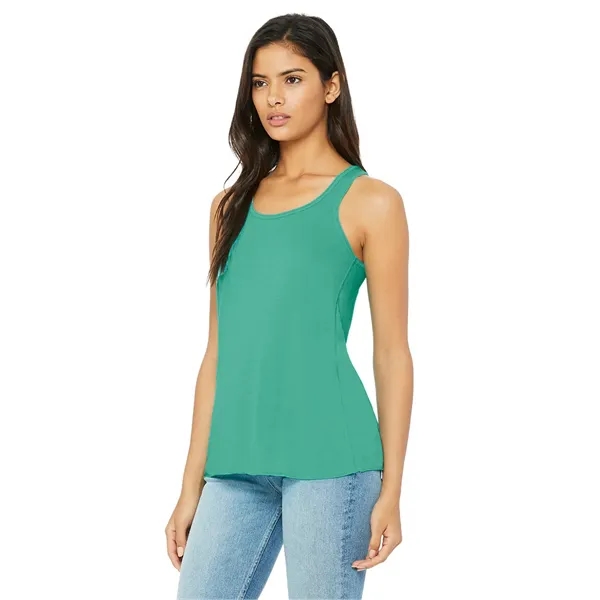 Womens Flowy Racerback Tank. 3.7 ounce. 65% polyester/35% viscose.... from ASI 89380 Staton Corporate and Casual / Staton®