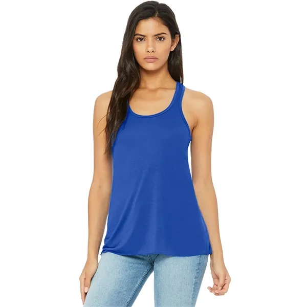 Womens Flowy Racerback Tank. 3.7 ounce. 65% polyester/35% viscose.... from ASI 89380 Staton Corporate and Casual / Staton®