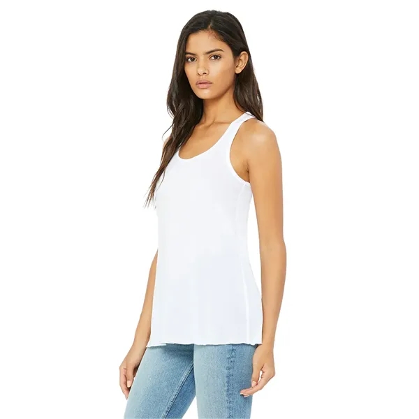 Womens Flowy Racerback Tank. 3.7 ounce. 65% polyester/35% viscose.... from ASI 89380 Staton Corporate and Casual / Staton®