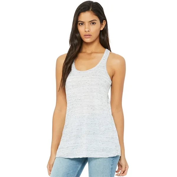 Womens Flowy Racerback Tank. 3.7 ounce. 65% polyester/35% viscose.... from ASI 89380 Staton Corporate and Casual / Staton®