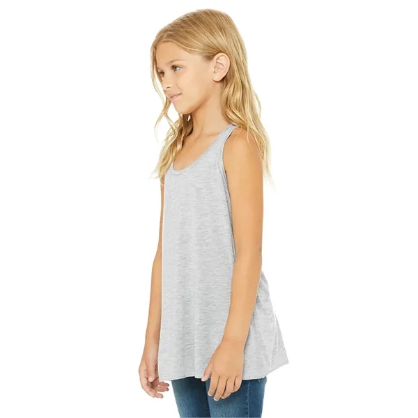 Youth Flowy Racerback Tank. 3.7 ounce. 65% polyester/35% viscose.... from ASI 89380 Staton Corporate and Casual / Staton®