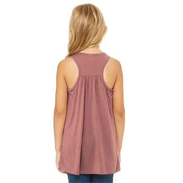Youth Flowy Racerback Tank. 3.7 ounce. 65% polyester/35% viscose.... from ASI 89380 Staton Corporate and Casual / Staton®