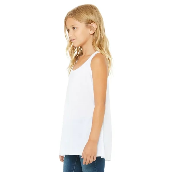 Youth Flowy Racerback Tank. 3.7 ounce. 65% polyester/35% viscose.... from ASI 89380 Staton Corporate and Casual / Staton®