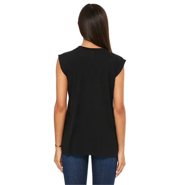 Womens Flowy Muscle Tee With Rolled Cuffs. 3.7 ounce.... from ASI 89380 Staton Corporate and Casual / Staton®