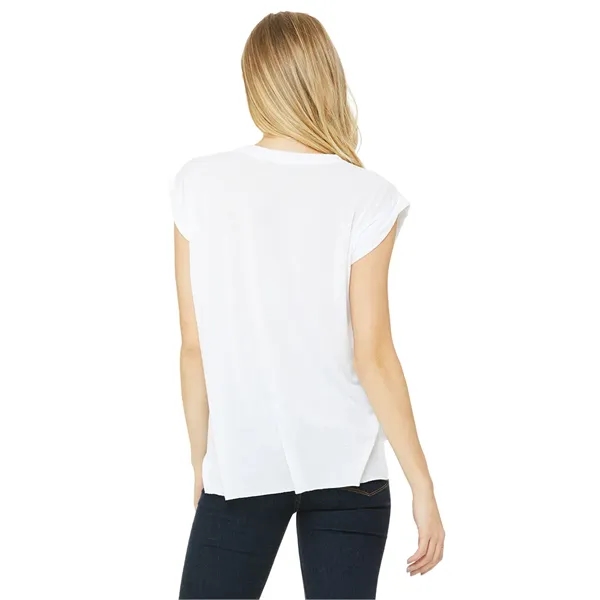 Womens Flowy Muscle Tee With Rolled Cuffs. 3.7 ounce.... from ASI 89380 Staton Corporate and Casual / Staton®
