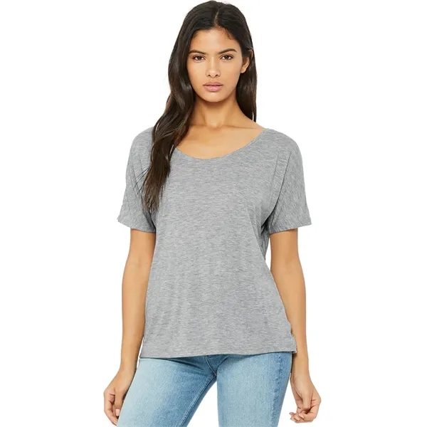 Women's Slouchy Tee. 3.7 ounce. 65% polyester/35% viscose. Side seamed.... from ASI 89380 Staton Corporate and Casual / Staton®