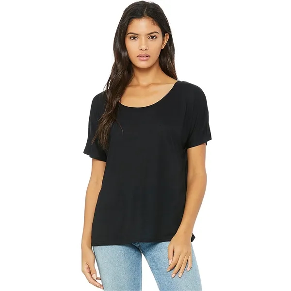 Women's Slouchy Tee. 3.7 ounce. 65% polyester/35% viscose. Side seamed.... from ASI 89380 Staton Corporate and Casual / Staton®