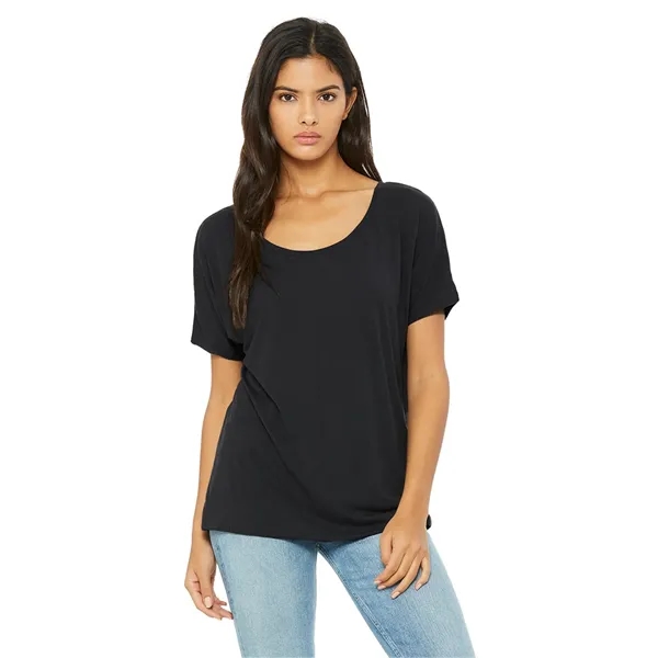 Women's Slouchy Tee. 3.7 ounce. 65% polyester/35% viscose. Side seamed.... from ASI 89380 Staton Corporate and Casual / Staton®