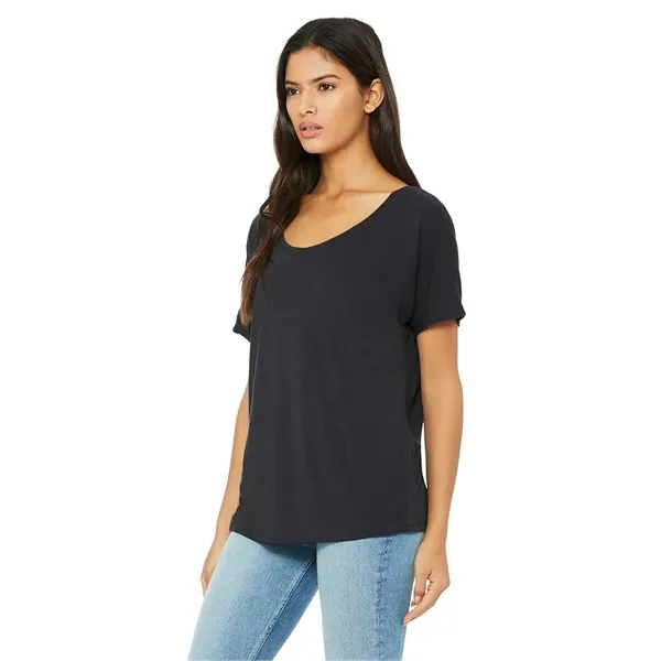 Women's Slouchy Tee. 3.7 ounce. 65% polyester/35% viscose. Side seamed.... from ASI 89380 Staton Corporate and Casual / Staton®