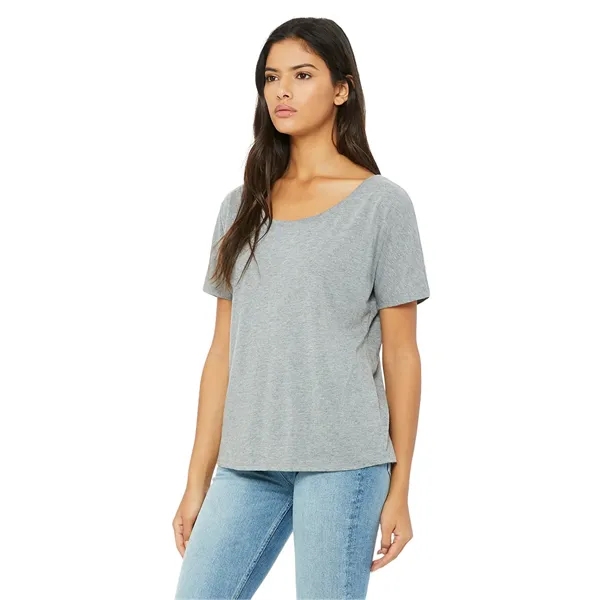 Women's Slouchy Tee. 3.7 ounce. 65% polyester/35% viscose. Side seamed.... from ASI 89380 Staton Corporate and Casual / Staton®