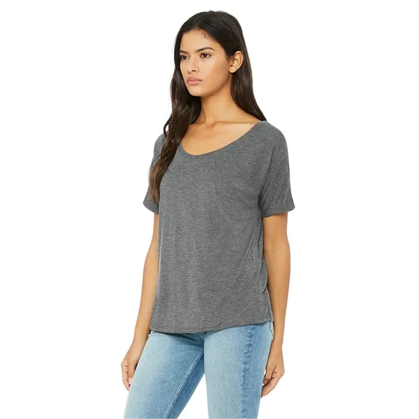 Women's Slouchy Tee. 3.7 ounce. 65% polyester/35% viscose. Side seamed.... from ASI 89380 Staton Corporate and Casual / Staton®