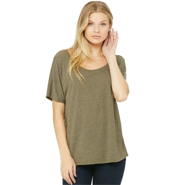 Women's Slouchy Tee. 3.7 ounce. 65% polyester/35% viscose. Side seamed.... from ASI 89380 Staton Corporate and Casual / Staton®