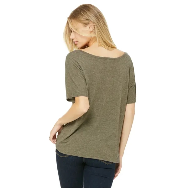 Women's Slouchy Tee. 3.7 ounce. 65% polyester/35% viscose. Side seamed.... from ASI 89380 Staton Corporate and Casual / Staton®