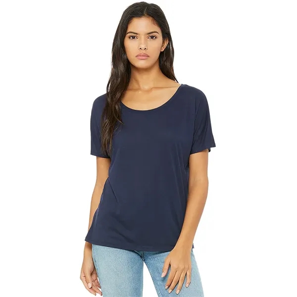 Women's Slouchy Tee. 3.7 ounce. 65% polyester/35% viscose. Side seamed.... from ASI 89380 Staton Corporate and Casual / Staton®