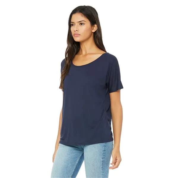 Women's Slouchy Tee. 3.7 ounce. 65% polyester/35% viscose. Side seamed.... from ASI 89380 Staton Corporate and Casual / Staton®